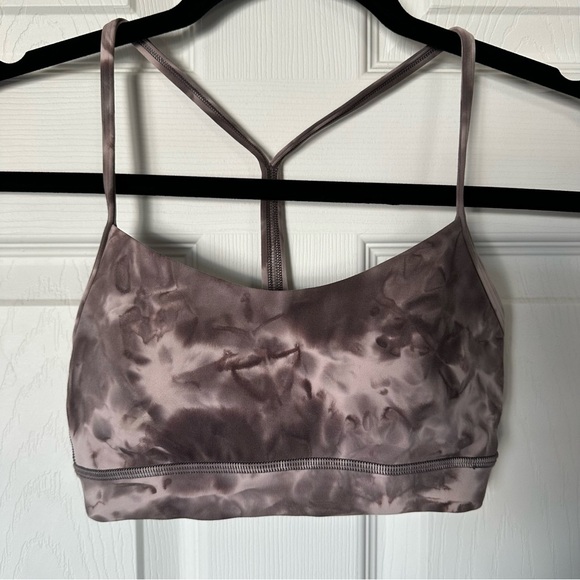 Lululemon Flow Y Nulu Sports Bra Diamond Dye - 2 - Picture 1 of 8